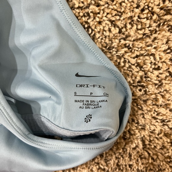 Women’s Blue Turquoise Dri-Fit Nike Sports Bra - Picture 3 of 3